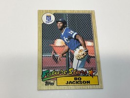 1987 Topp #170 Bo Jackson Future Stars Baseball Card Royals Mint - £62.10 GBP