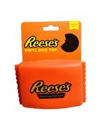 Reese’s Peanut Butter Cups Plastic Squishy Orange Dog Toy 5x3 Inches APROX - $505.37 MXN
