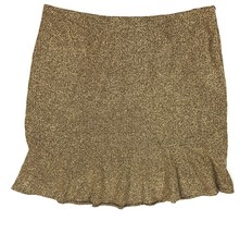 Avenue Womens Size 26 Brown Sand Speckled / Peppered Trumpet Skirt - NWT - £6.26 GBP