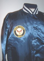 USN US Navy &quot;tour&quot; jacket by Swingster, XX-Large; naval aviation patches... - £39.96 GBP