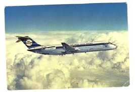 KLM Stretched DC-9-30 Postcard In Flight  - £8.60 GBP
