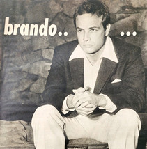 1955 Marlon Brando Photo Play Magazine Page Classic Actor Waterfront DWQQ8 - $29.99