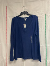 Charter Club Intimates Women&#39;s Pajama Top Blue Size Medium - $16.15