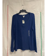 Charter Club Intimates Women&#39;s Pajama Top Blue Size Medium - $16.15