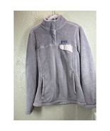 Patagonia Re-Tool Snap-T Fleece Womens Gray Purple Polartec Jacket Size ... - $41.98 CAD