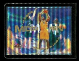 Vintage 2000 Fleer Mystique Mid Holo Basketball Card #1 Shaquille O&#39;neal Lakers - £6.72 GBP