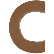 Philadelphia Candies Solid Milk Chocolate Alphabet Letter C, 1.75 Ounce Gift - £5.53 GBP