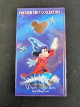 Walt Disney World Pressed Coin Collection Book Where Magic Lives - Assorted - £10.02 GBP