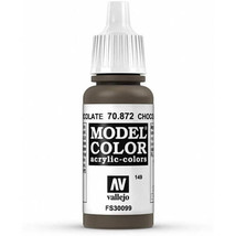 Vallejo Model Colour I 17mL - Chocolate Brown - £12.50 GBP