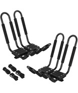 Kayak Roof Rack 2 Pairs J-Bar Carrier Holder For Canoe, Suv, Cars,, Set ... - $99.27 CAD