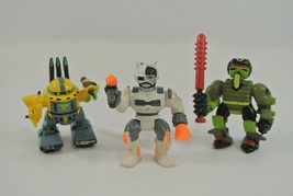 Galoob Zbots Lot of 3 Mini Action Figures Paragon 1992 L.G.T.I. Made in ... - £19.33 GBP