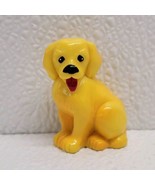Vintage 90’s Lisa Frank Casey Yellow Labrador Dog Figure Figurine  2&quot; To... - £23.27 GBP