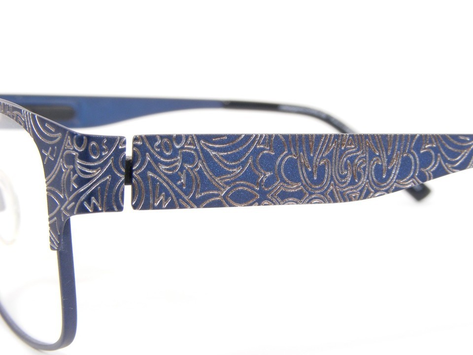 ChangeMe! 2268-2 8508-2 Blue UNIQUE RARE EYEGLASSES GLASSES 50-15-135mm Germany Item image 5