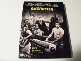 Swordfish DVD Widescreen John Travolta Hugh Jackman Halle Berry Don Cheadle - £4.19 GBP