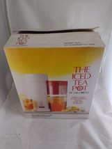 New Open Box The Iced Tea Pot by Mr. Coffee - Model TM1 - Red Vintage 1989 - £31.45 GBP
