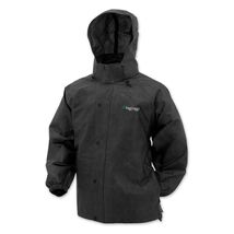 FROGG TOGGS RAIN GEAR-PA63123-01 BLACK PRO ACTION MENS JACKET- Sz LARGE ... - €42,46 EUR