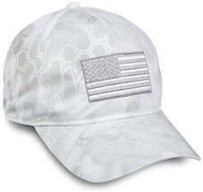 Kryptek® Yeti™ American Flag Cap for Men - $19.99