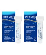 Differin Acne Treatment Gel 15g (2-Pack) – 0.1% Adapalene for Sensitive ... - $68.07 CAD