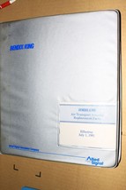 Bendix King Air Transport Avionics Replacement Parts manual book 7/1991 - £120.27 GBP