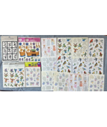 Assorted Lot of Animal Themed Sticker Sheets 29 Pieces Some Used SKU - £33.61 GBP