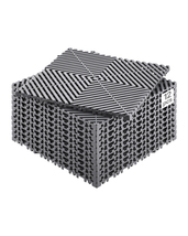 VEVOR Interlocking Drainage Mat, 12 Pcs, 12” x 12” Modular Interlocking ... - $23.99