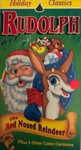 Xmas Holiday Classics:Rudolph The Red Nosed Reindeer(VHS,1991)TESTED-RARE-SHIP24 - £33.49 GBP