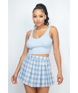 Women&#39;s Crop Tank Top &amp; Cardigan Sweater Set - $418.54 MXN