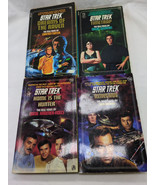 Lot Of (4) Star Trek The New Novel Books 34 40 52 55 - $24.74