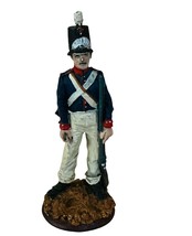 Toy Soldier vtg Franklin Mint Waterloo Regiment 1979 Soldaar Land military march - £18.78 GBP