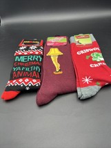 National Lampoon&#39;s Christmas Vacation Griswold&#39;s,Home Alone&amp; Xmas Story Socks WT - £12.45 GBP