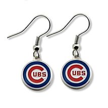 MLB Chicago Cubs Logo Dangler Earrings - $9.85