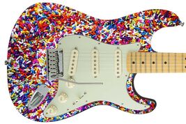 Guitar Skin Axe Wrap Re-skin Goodies and Candy Fun Times 376 - $44.50