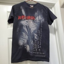 2008 Kurt Cobain The End of Music Lyric Black T-Shirt Mens S - £50.96 GBP
