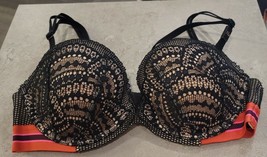NIP Victoria&#39;s Secret Very Sexy Multiway/Multioptions Crush Black Lace Bra 32B - £70.94 GBP