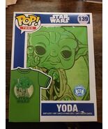Funko Pop! Tees Star Wars Yoda #139 Mens T-shirt 2XL Brand New  - $458.83 MXN