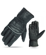 Premium Leather Driving Glove with Reflective Piping - £39.01 GBP