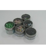 Glitter Shapes 1 Emerald Party Blend 2 Unicorn Mix 3 Multi Butterfly lot... - $17.51 CAD