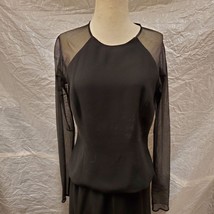 Kenar Studio Women&#39;s Black Blouse and Skirt Set, Size 6 - $44.54