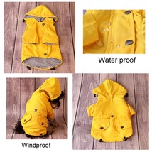 Large Dog Clothes Waterproof Dog Raincoat Pet Windproof Jacket Labrador French B - £21.67 GBP+