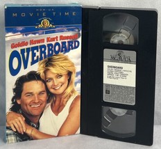 Overboard (VHS, 1996, Movie Time) Kurt Russell, Play Tested - £1.92 GBP
