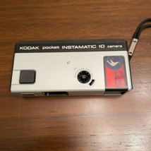 Vintage Kodak Pocket Instamatic 10 film Camera Gray not tested - $12.99