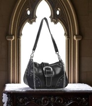 Retro Black Chain Shoulder Bag – Lightweight Daily Travel Purse for Women - $35.28 CAD