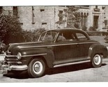 1946 Plymouth  Club Coupe  Dealer Advertising Postcard 91-C - £11.63 GBP