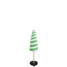 Small Green Cone Lollipop Over Sized Statue - $934.83