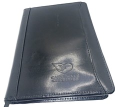 Arizona Cardinals Charities Notebook Portfolio Black Card Pen Holder 6in x 9in - £6.90 GBP