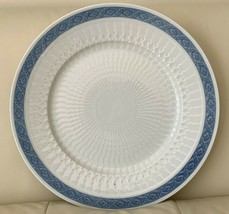 Royal Copenhagen Denmark Blue Fan Round Platter Chop Plate 14 3/8&quot; - £78.34 GBP