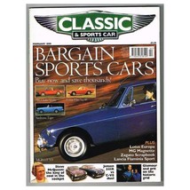Classic &amp; Sports Car Magazine February 1999 mbox3314/e  Bargain Sports Cars - £3.94 GBP