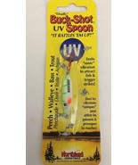 Northland Tackle BRUVS4-20 UV Buck Shot Rattle Spoon Glo. Perch 1/4 oz L... - €7,58 EUR