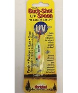 Northland Tackle BRUVS4-20 UV Buck Shot Rattle Spoon Glo. Perch 1/4 oz L... - £6.86 GBP