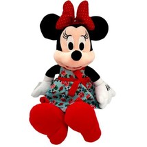 Minnie Mouse Plush Floral Dress 2019 Walt Disney World 18" - $17.79